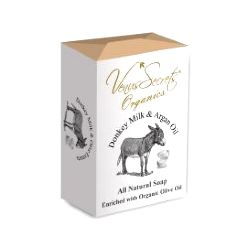 OEM Venus Secrets Φυσικό Σαπούνι με Γάλα Γαϊδούρας και Έλαιο Αργκάν για όλους τους τύπους δέρματος 150gr