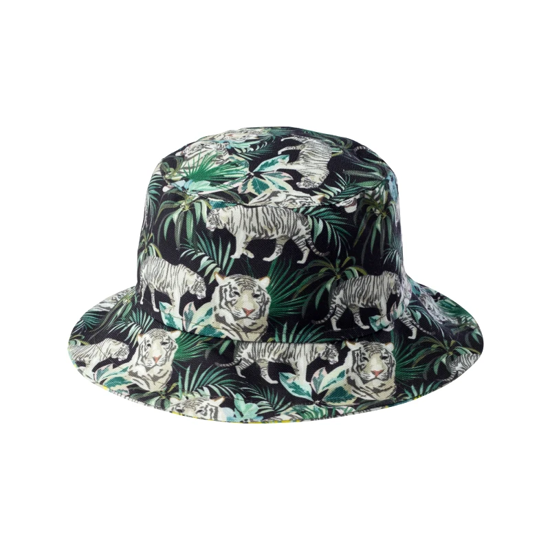 MARIE RAXEVSKY BOY'S BUCKET HAT JUNGLE