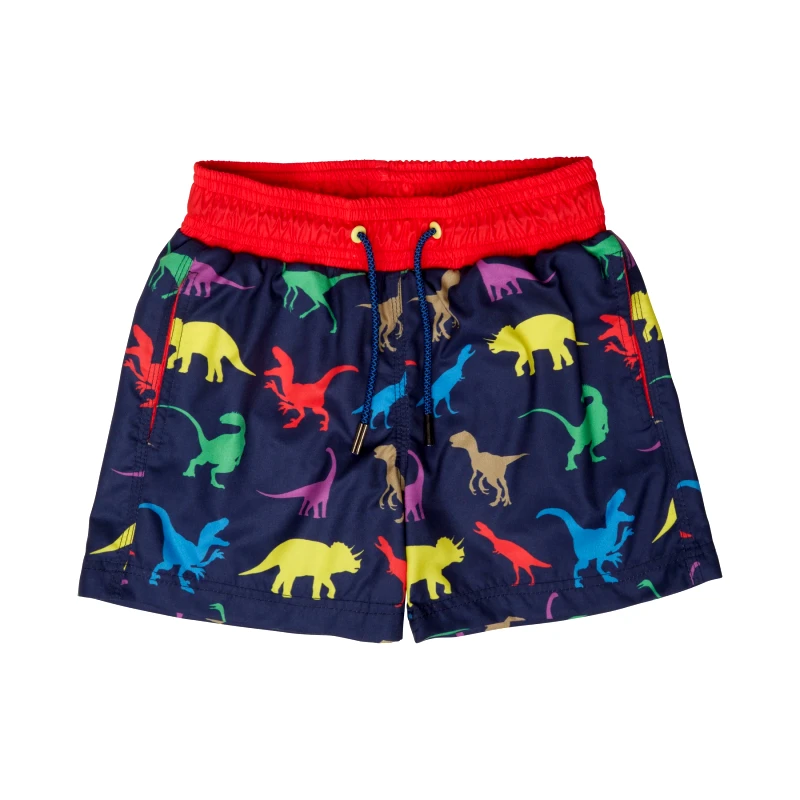 MARIE RAXEVSKY BOY'S SWIM SHORTS DINOSAUR