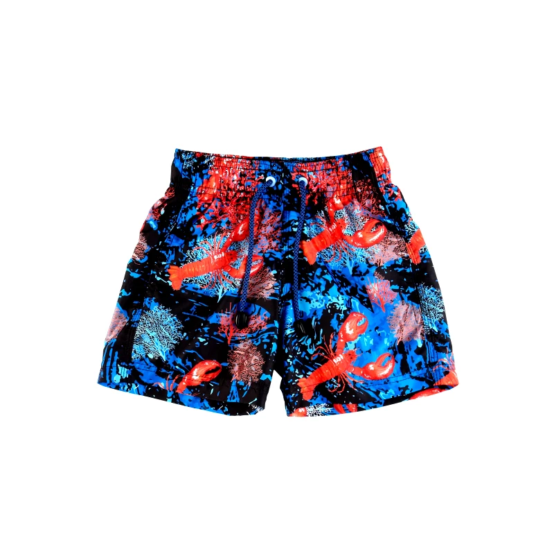 MARIE RAXEVSKY BOY'S SWIM SHORTS LOBSTER
