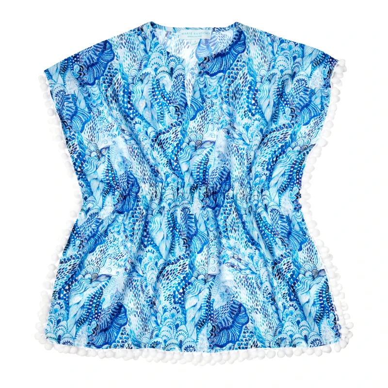 MARIE RAXEVSKY GIRL'S KAFTAN WAVES