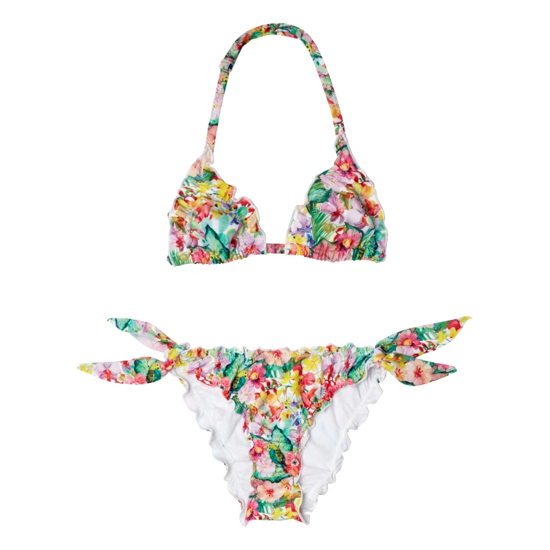 MARIE RAXEVSKY GIRL'S FROU FROU BIKINI GARDEN
