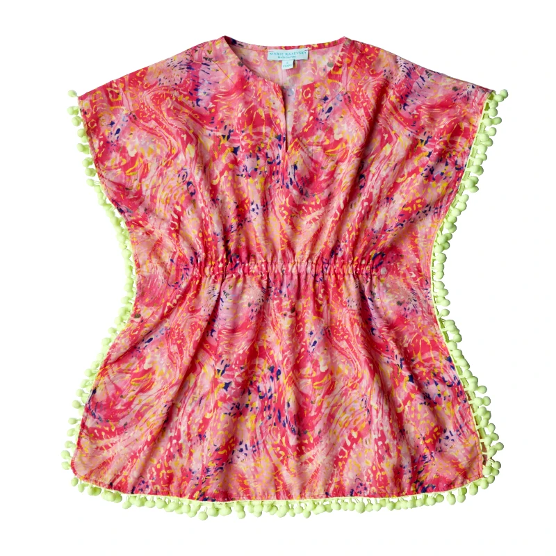 MARIE RAXEVSKY GIRL'S KAFTAN SPLASH