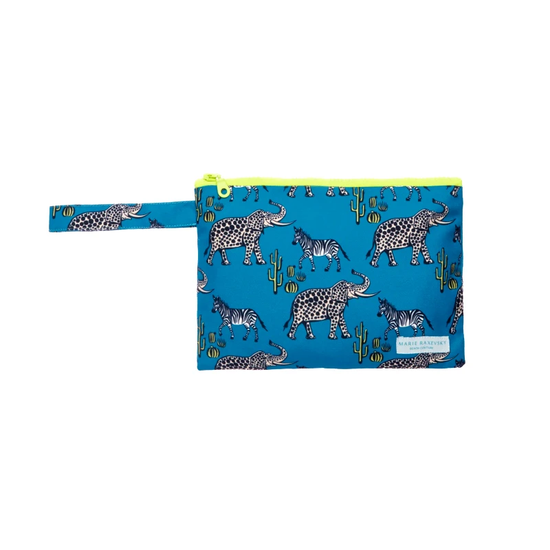 MARIE RAXEVSKY POUCH SMALL ZEBRA