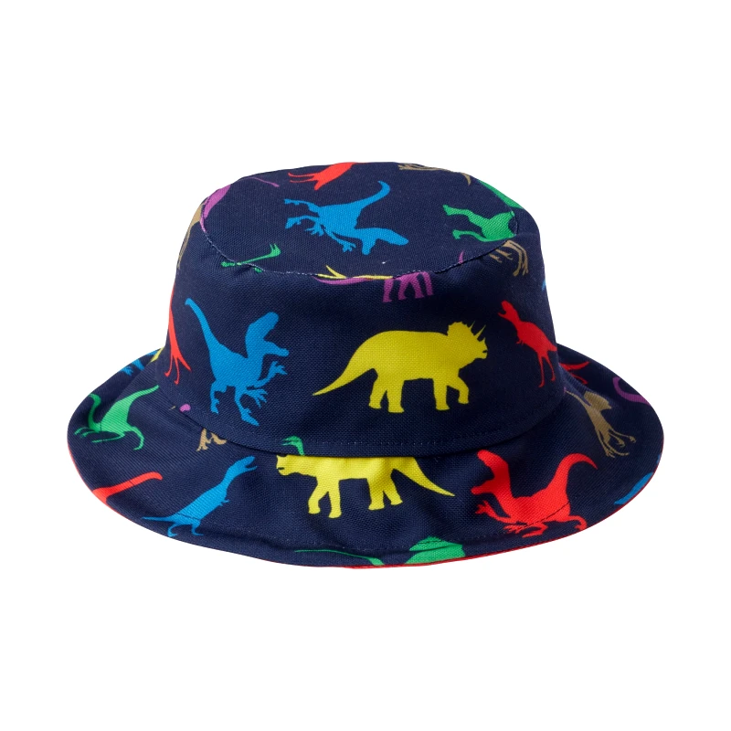 MARIE RAXEVSKY BOY'S BUCKET HAT DINOSAUR