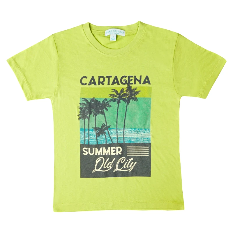 MARIE RAXEVSKY BOY'S T-SHIRT CARTAGENA