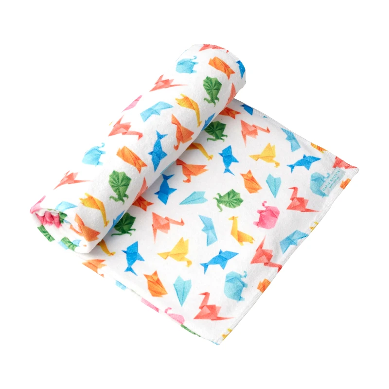 MARIE RAXEVSKY BEACH TOWEL ORIGAMI