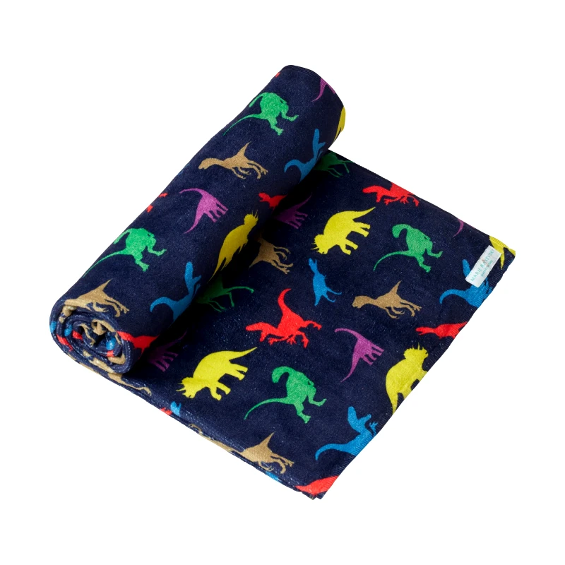 MARIE RAXEVSKY BEACH TOWEL DINOSAUR