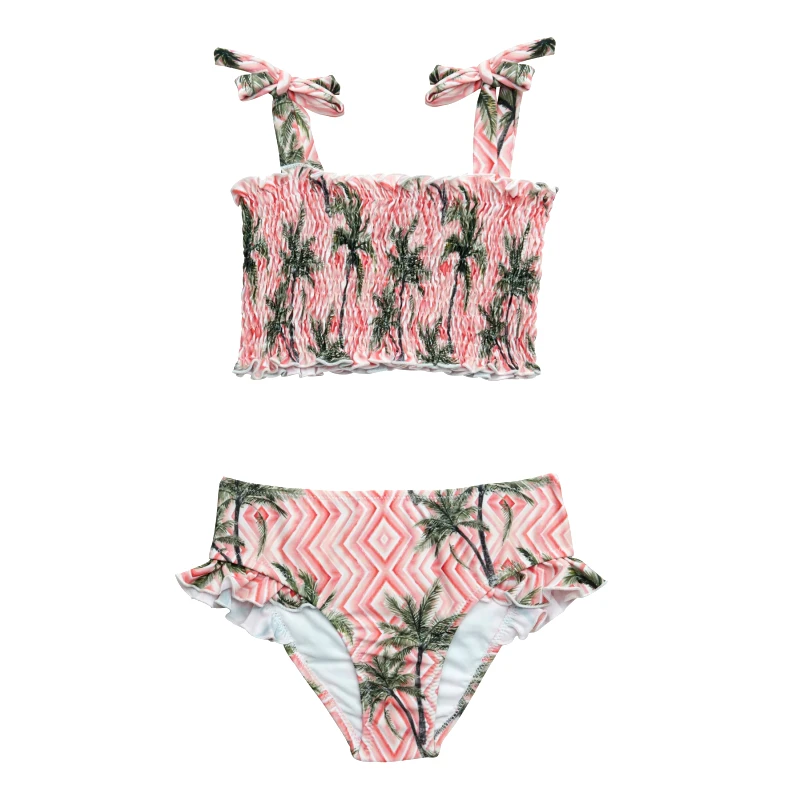 MARIE RAXEVSKY GIRL'S HIGH WAIST BIKINI CUBA