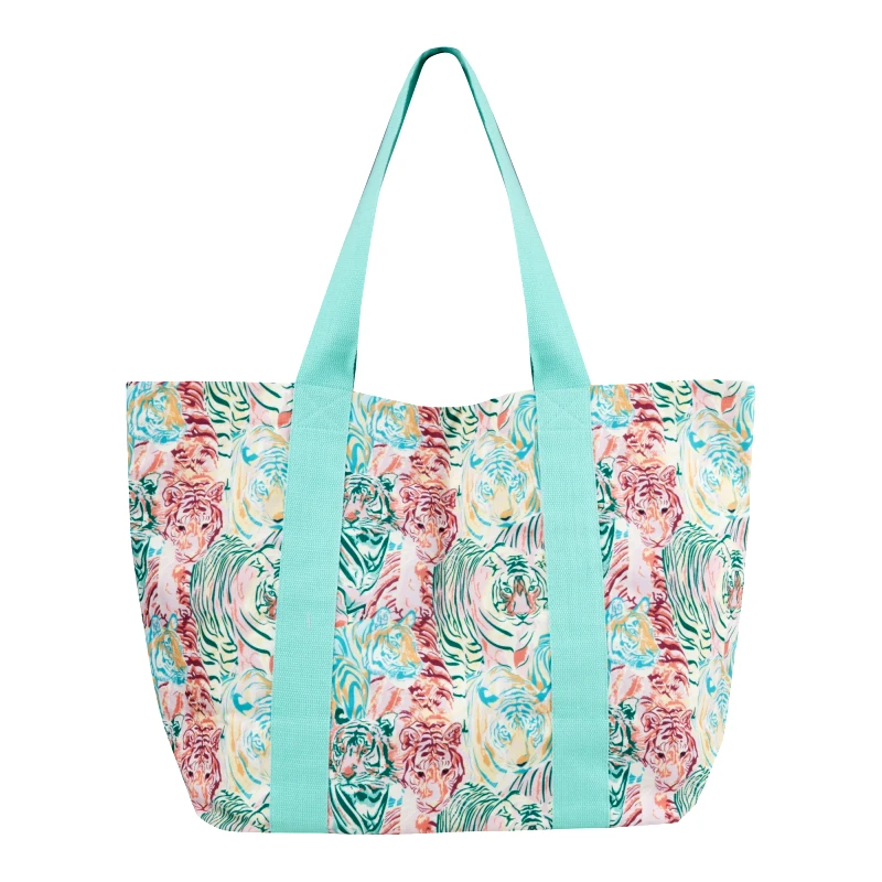 MARIE RAXEVSKY BEACH BAG ANIMALS