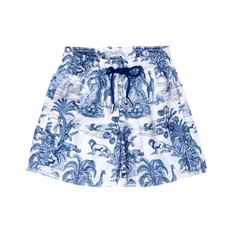MARIE RAXEVSKY BOY'S SWIM SHORTS JUNGLE