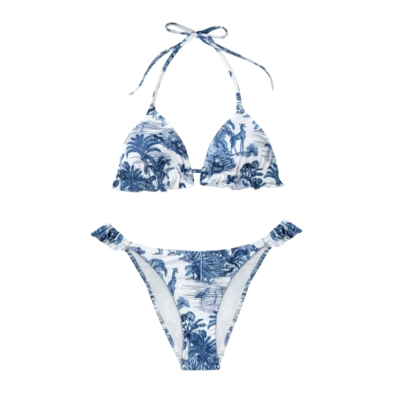 MARIE RAXEVSKY WOMEN'S FROU FROU BIKINI JUNGLE