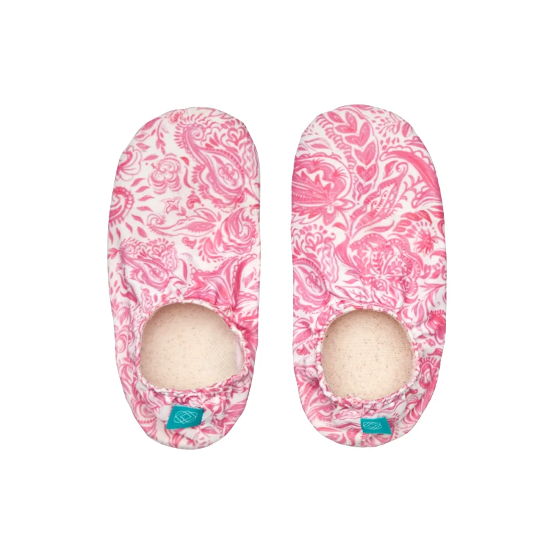 MARIE RAXEVSKY BEACH SHOES PAISLEY PINK