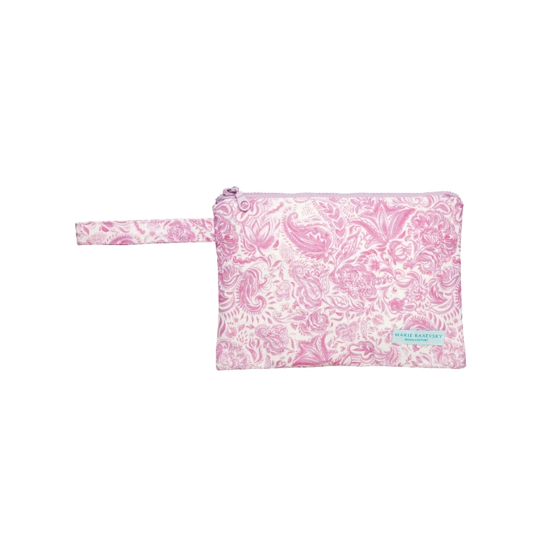 MARIE RAXEVSKY POUCH SMALL PAISLEY LILAC