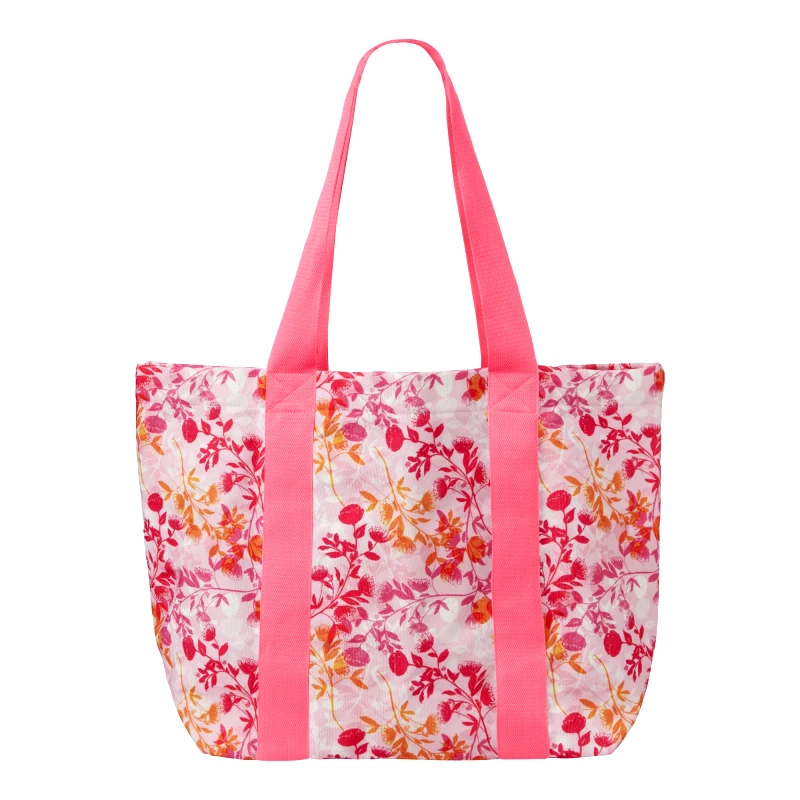 MARIE RAXEVSKY BEACH BAG BOTANICAL PINK