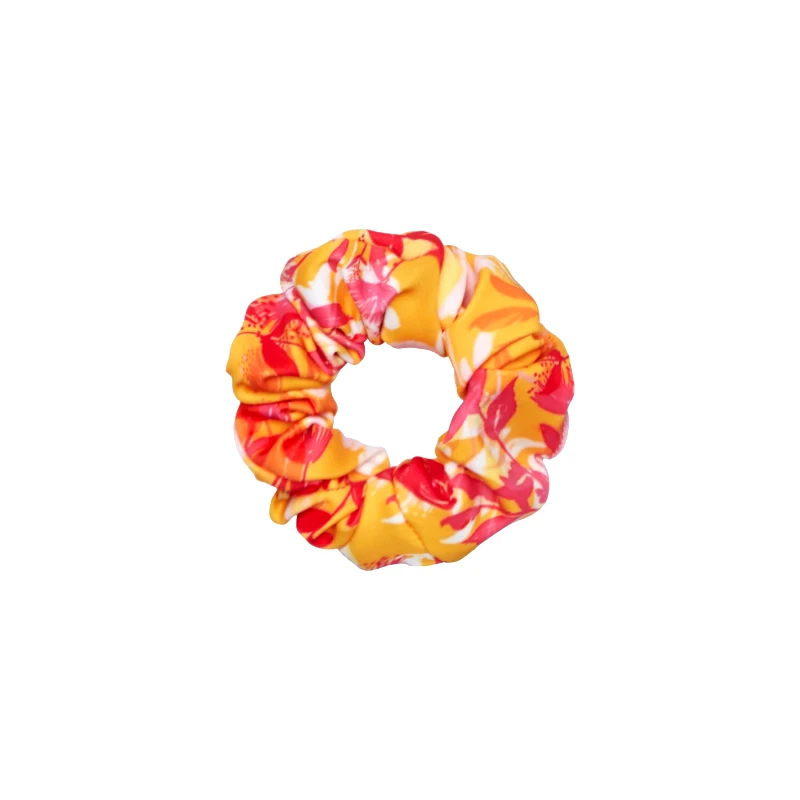 MARIE RAXEVSKY SCRUNCHIES BOTANICAL ORANGE