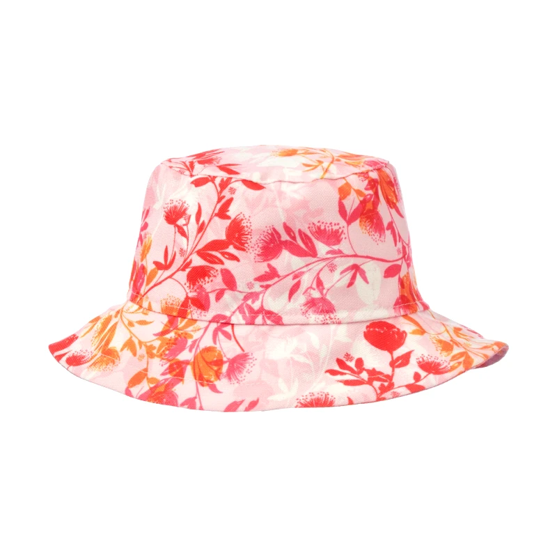 MARIE RAXEVSKY BUCKET HAT BOTANICAL PINK