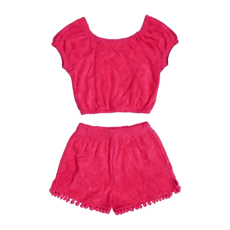 MARIE RAXEVSKY GIRL'S TERRY SET