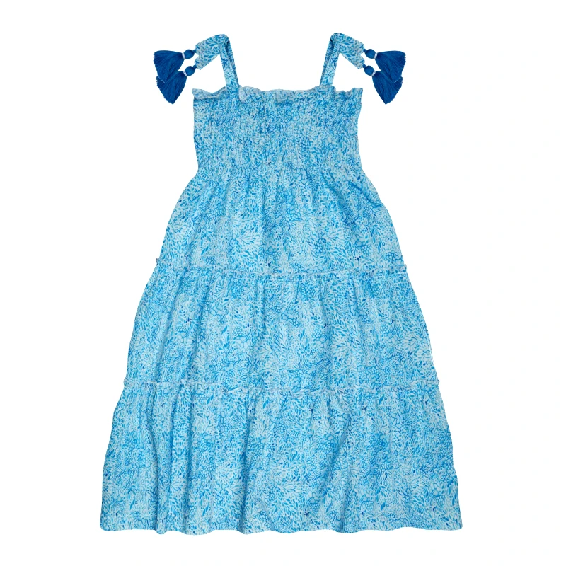 MARIE RAXEVSKY GIRL'S DRESS IRIS