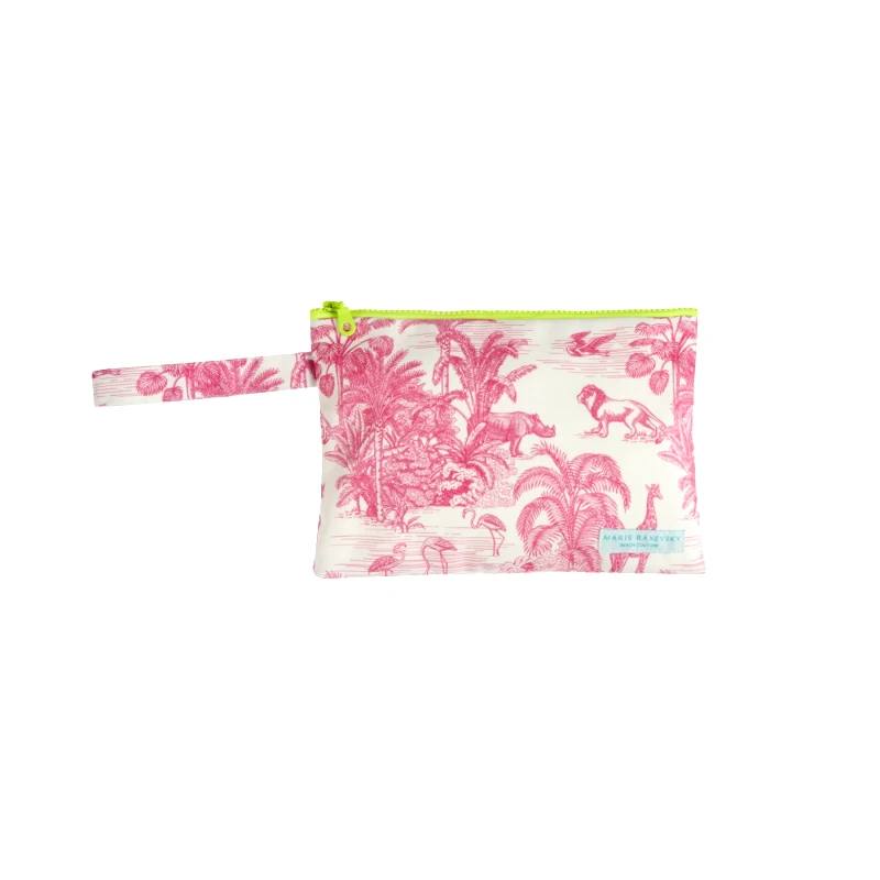 MARIE RAXEVSKY POUCH SMALL JUNGLE PINK