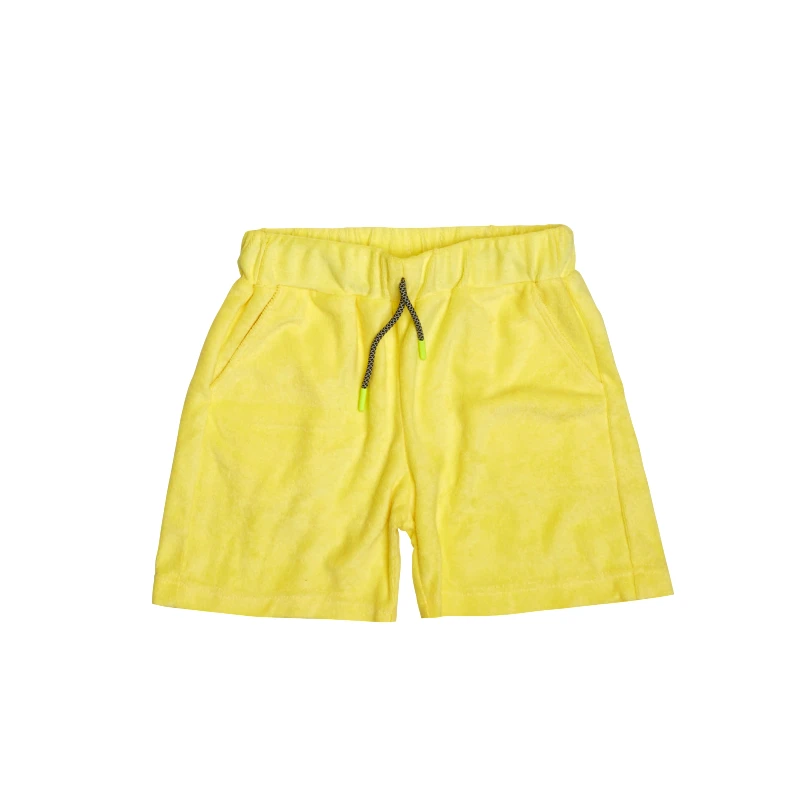 MARIE RAXEVSKY BOY'S SHORTS YELLOW