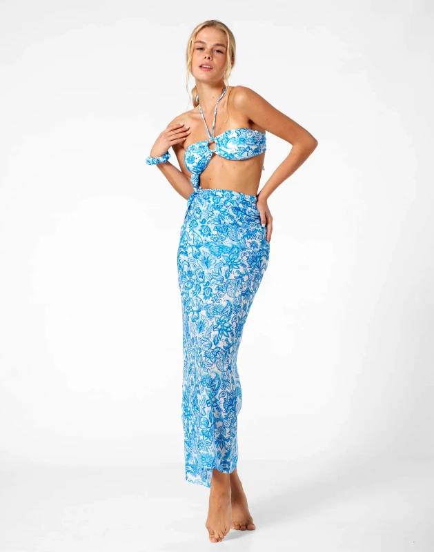 MARIE RAXEVSKY WOMEN'S PAREO CYCLADIC