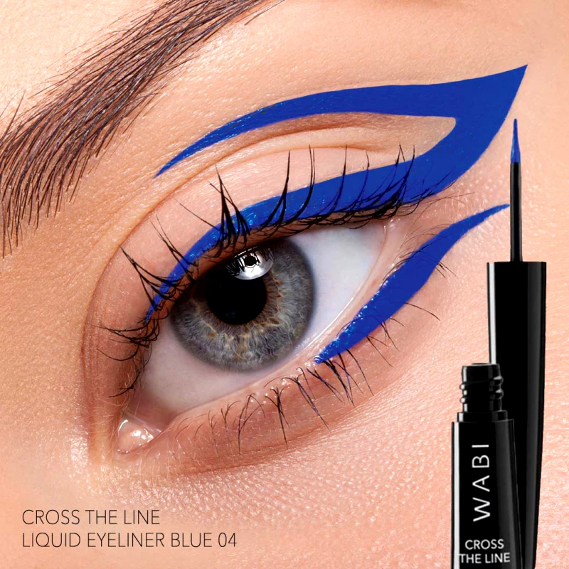WABI Beauty WABI Cross The Line Liquid Eyeliner Blue 04