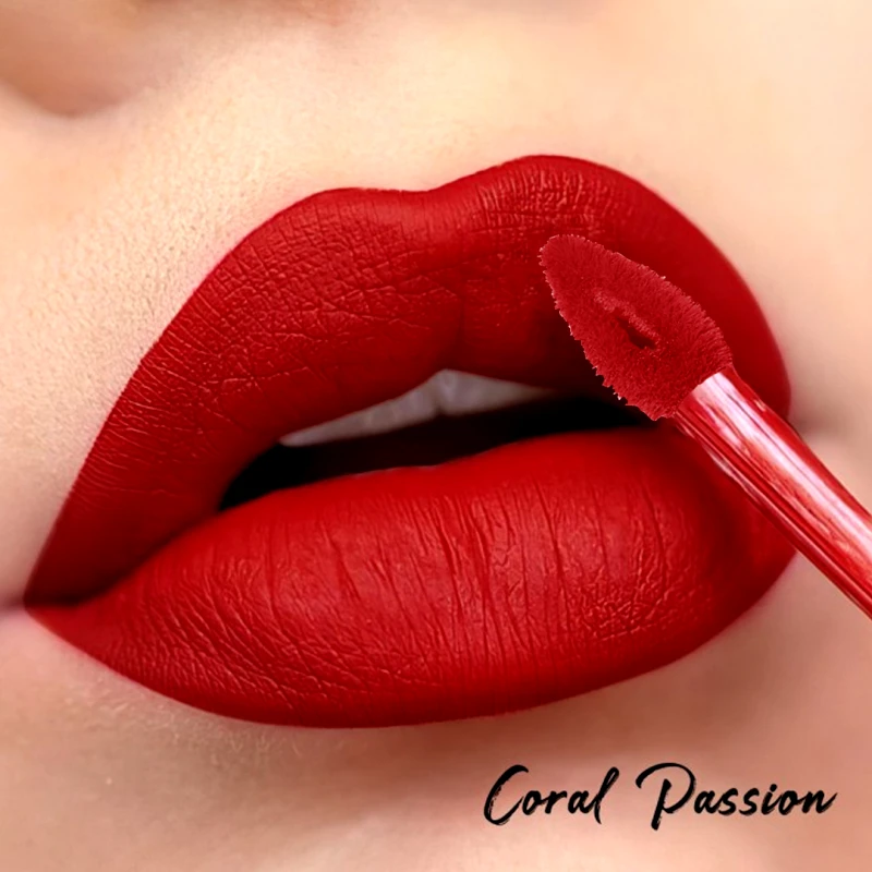 WABI Beauty WABI Matte Revolution Liquid Lipstick - Coral Passion
