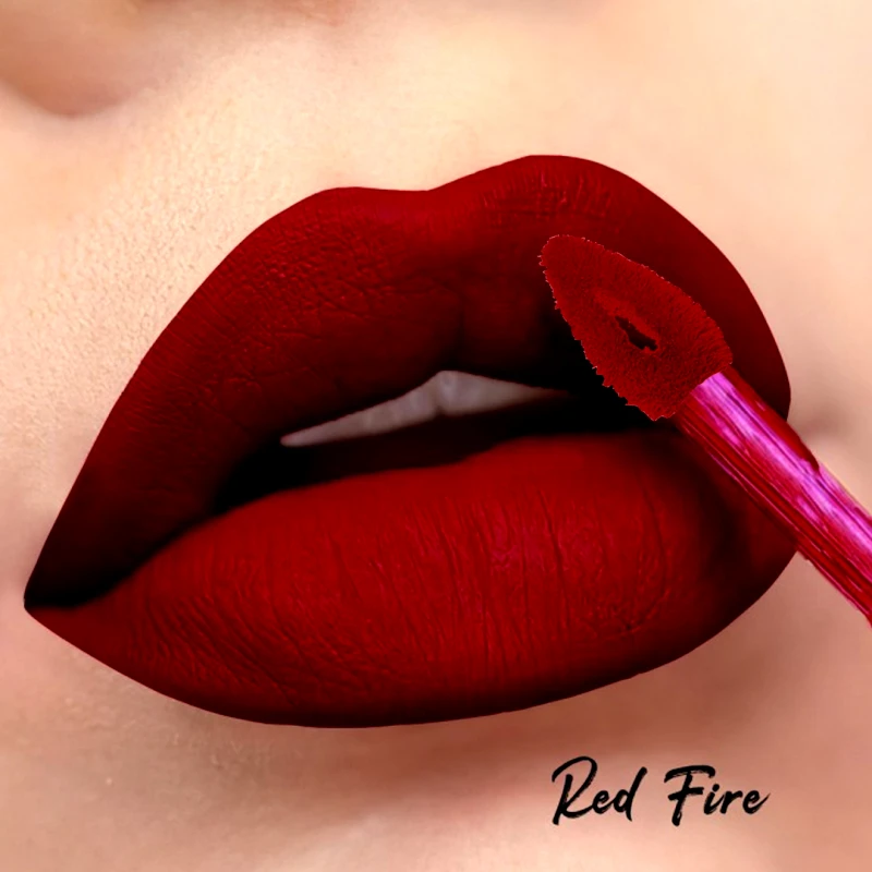 WABI Beauty WABI Matte Revolution Liquid Lipstick - Red Fire