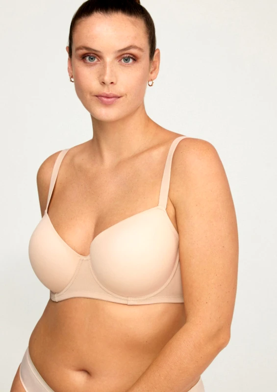Zeta Curves Promise Σουτιέν Με Μπανέλες (C-D-E) - Μπεζ