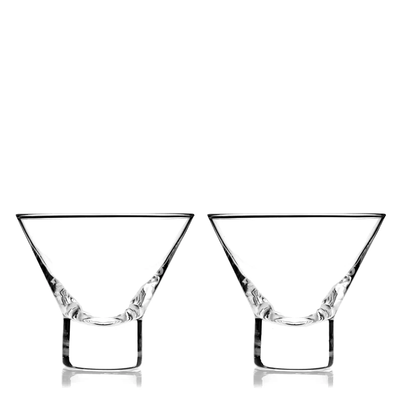 Viski Σετ 2 Raye Heavy Base Ποτηριών Για Martini