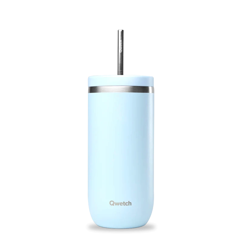 QWETCH Ποτήρι Θερμός Παστέλ Γαλάζιο - 600ml
