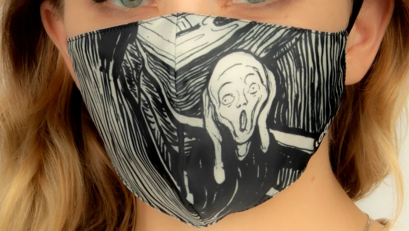 LOQI Προστατευτική Μάσκα | Edvard Munch - Scream