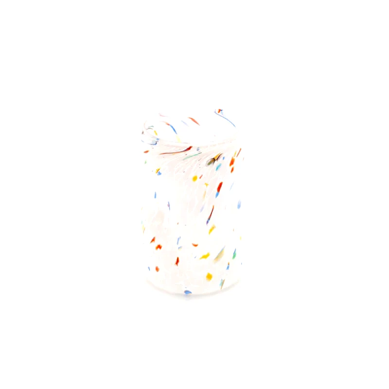 Murano Glass Μurano Χειροποίητο Ποτήρι Medium - Transparent 10 cm