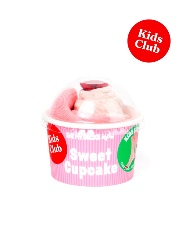 EatMySocks Παιδικές Κάλτσες - Cupcake Straberry