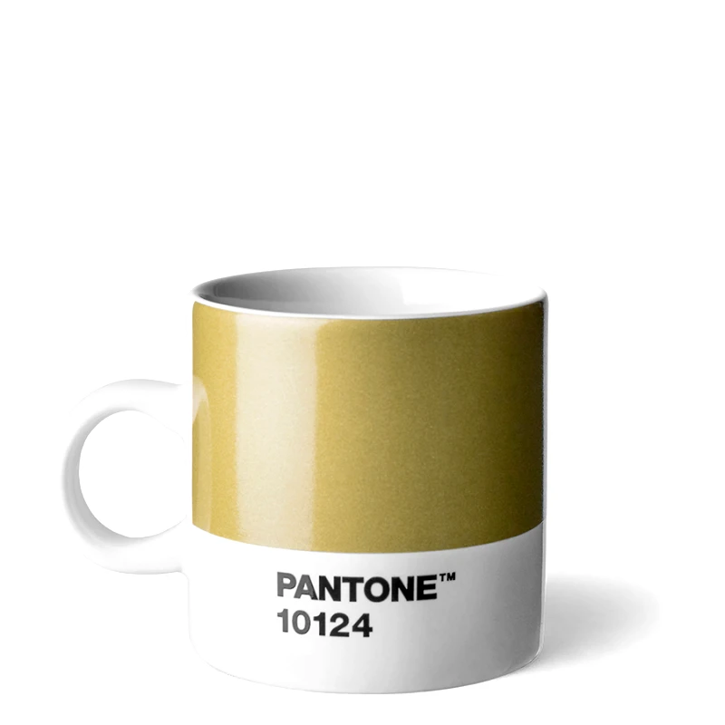 PANTONE Pantone Φλιτζάνι Espresso - Χρυσό 100ml