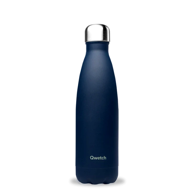 QWETCH Θερμός INOX 0,5L Qwetch Granite - Μπλε Σκούρο