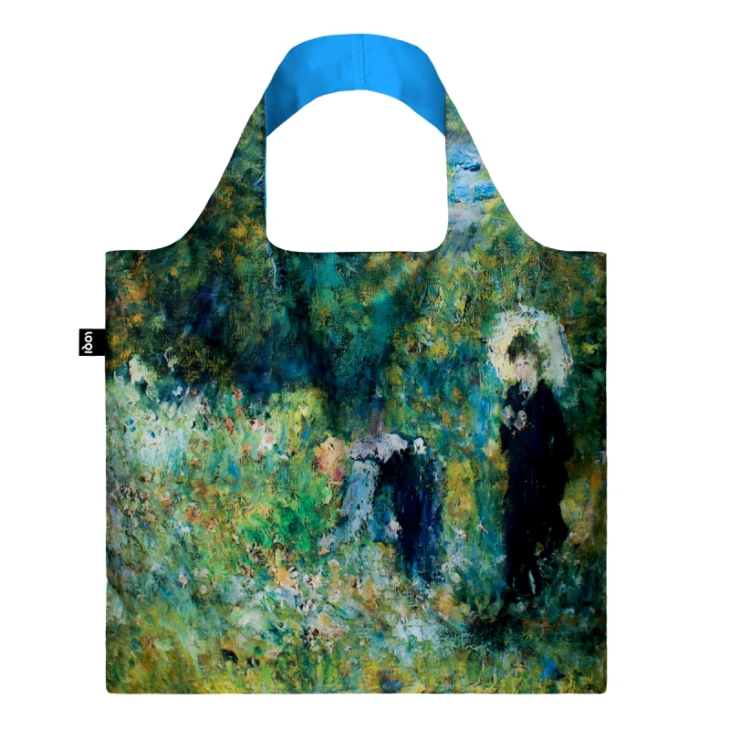 LOQI LOQI Τσάντα Recycled | Pierre-Auguste Renoir - Woman with a Parasol in a Garden