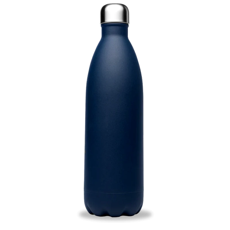 QWETCH Θερμός INOX 1L Qwetch Granite - Μπλε Σκούρο