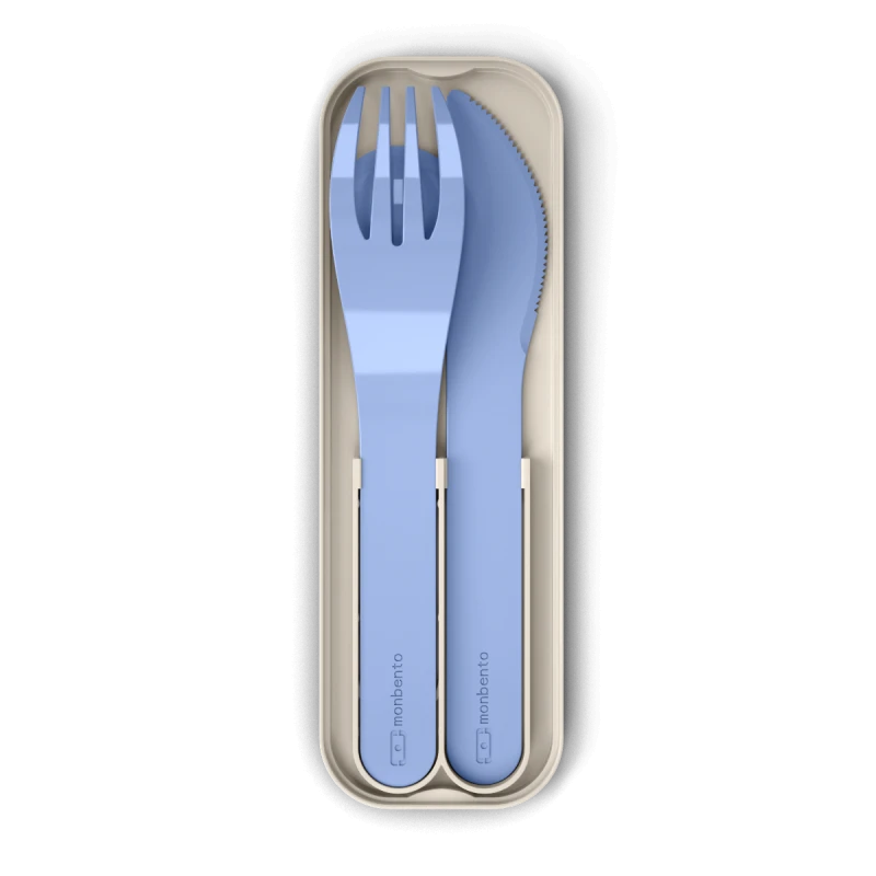 monbento Σετ μαχαιροπήρουνα MB Pocket Color - Blue Infinity