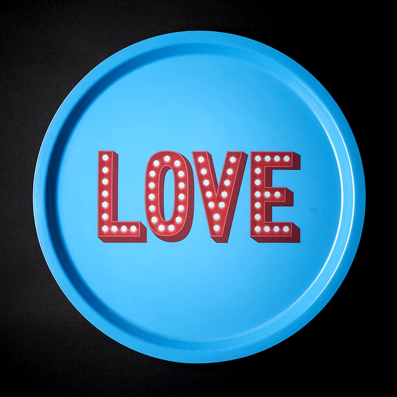 Blogo Στρογγυλός Δίσκος - Love Large 33 cm