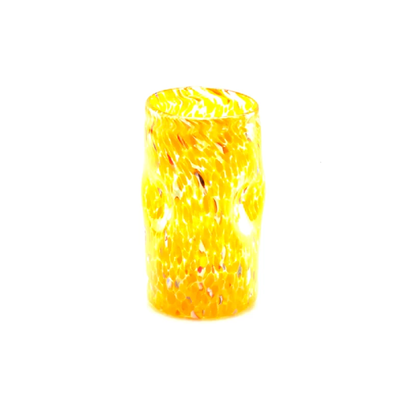 Murano Glass Μurano Χειροποίητο Ποτήρι Large - Πορτοκαλί 13 cm