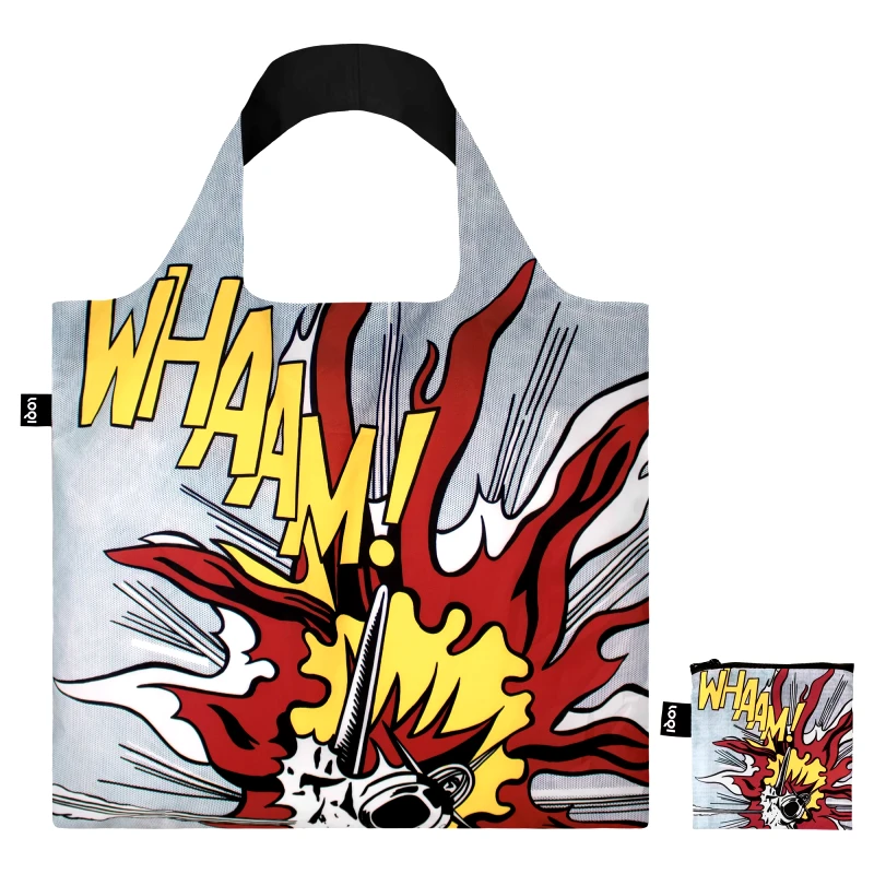LOQI ROY LICHTENSTEIN Whaam! Recycled Bag
