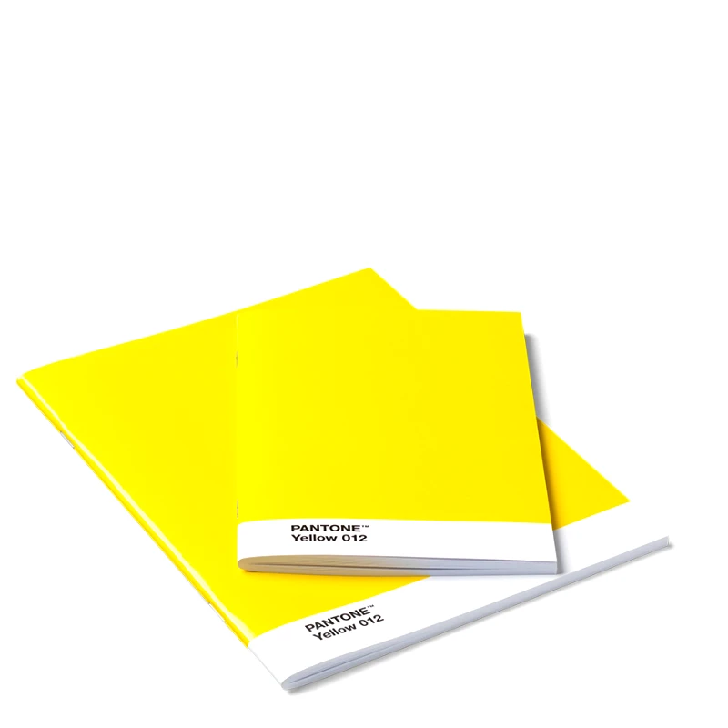 PANTONE Pantone Σετ 2 Τετραδίων - Κίτρινο