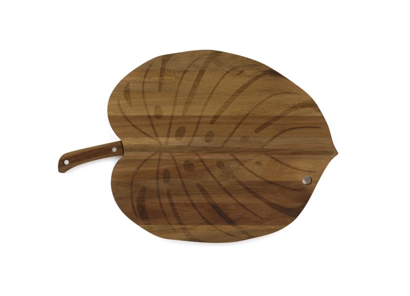 DOIY Επιφάνεια κοπής & Μαχαίρι DOIY, 41cm - Monstera Board