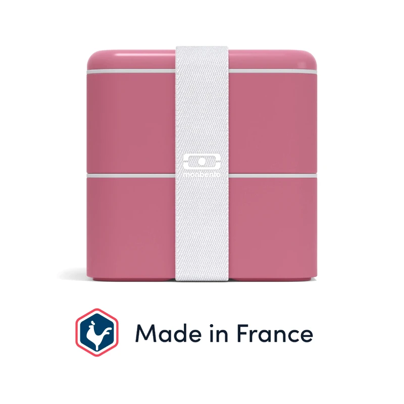 monbento 1.7L Δοχείο Φαγητού Monbento MB Square (PP) Made in France - Blush