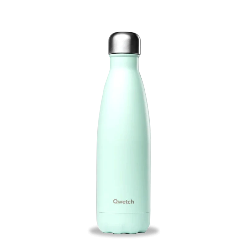 QWETCH Insulated stainless steel bottle - Pastel - Green - 0,5L Qwetch