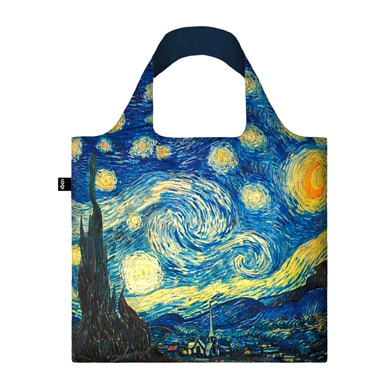 LOQI LOQI Τσάντα Recycled | Van Gogh - Έναστρη Νύχτα