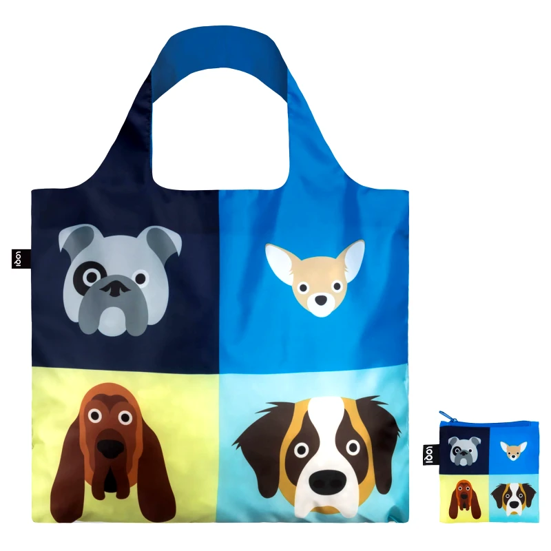 LOQI LOQI Τσάντα Recycled | Stephen Cheetham - Dogs