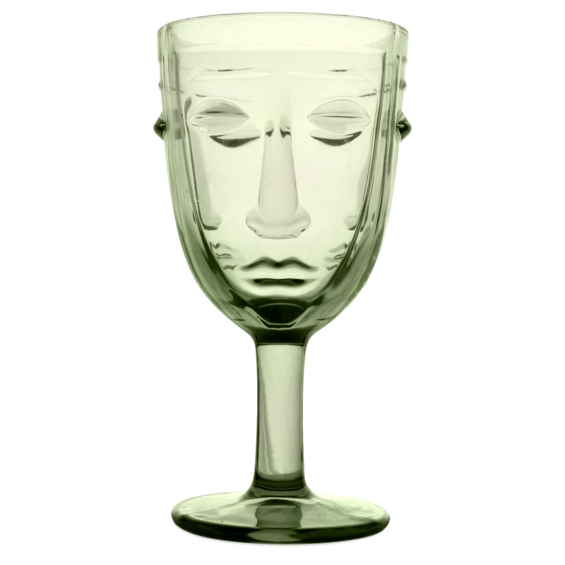 OPJET Stemmed Ποτήρι - Πράσινο Πρόσωπο 16.5cm